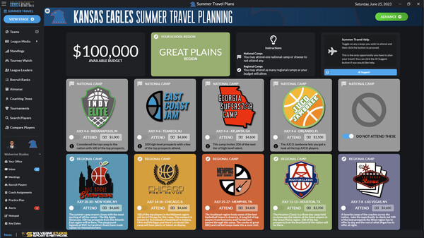 Draft Day Sports: College Basketball 2024 screenshot 5