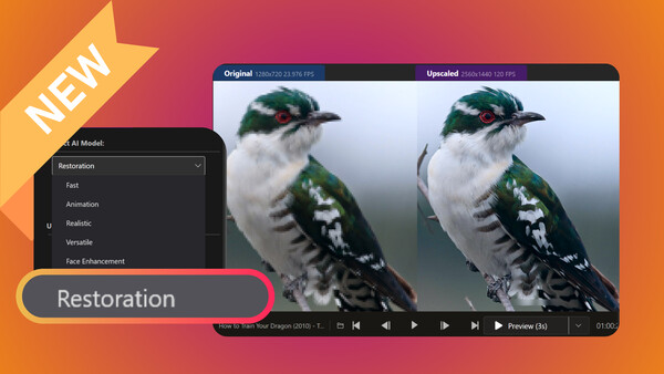 Nero AI Video Upscaler screenshot 1