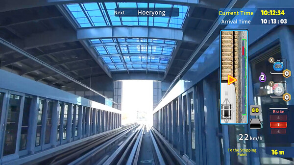 Korean Rail Driving Tour-LRT Uijeongbu screenshot 7