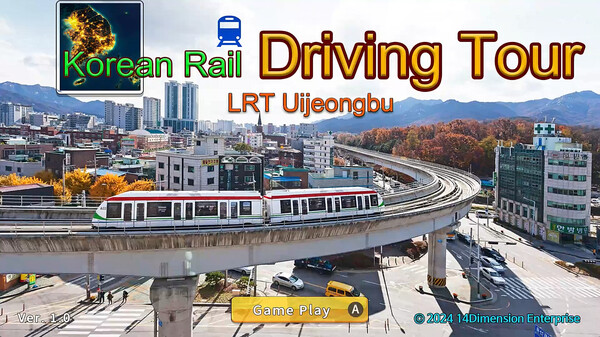 Korean Rail Driving Tour-LRT Uijeongbu screenshot 1