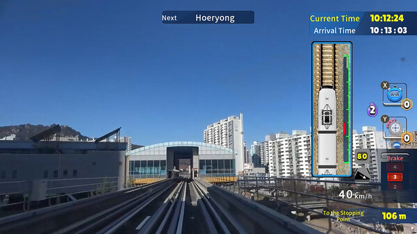 Korean Rail Driving Tour-LRT Uijeongbu screenshot 6
