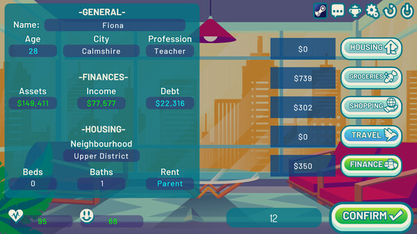 Personal Finance Simulator screenshot 11