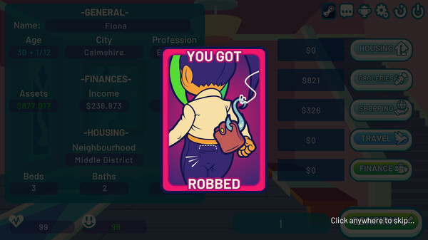 Personal Finance Simulator screenshot 3