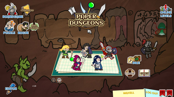 Paper Dungeons screenshot 1