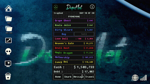 DopeNet screenshot 1