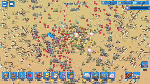 Milky Way TD SURVIVORS AUTOBATTLER RTS screenshot 8