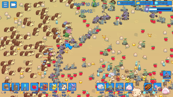Milky Way TD SURVIVORS AUTOBATTLER RTS screenshot 3