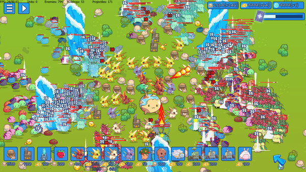 Milky Way TD SURVIVORS AUTOBATTLER RTS screenshot 1