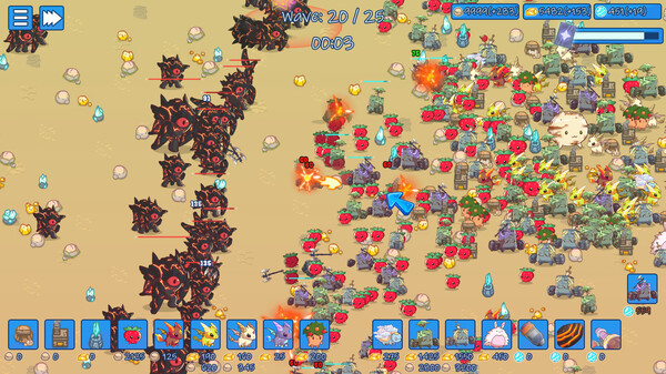 Milky Way TD SURVIVORS AUTOBATTLER RTS screenshot 5