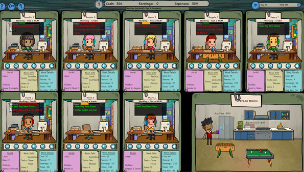 Call Center Tycoon screenshot 1