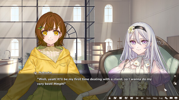 Lilja and Natsuka Painting Lies screenshot 1