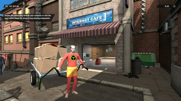 CYBER INTERNET CLUB SIMULATOR screenshot 3