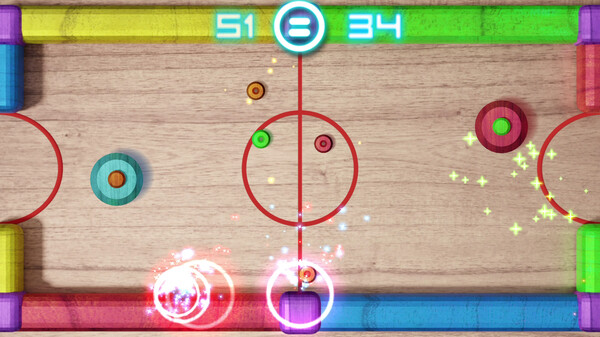 Glow Hockey screenshot 4