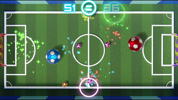 Glow Hockey screenshot 2