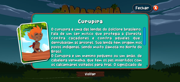 Amazônia Viva Game: animais em extinção screenshot 1