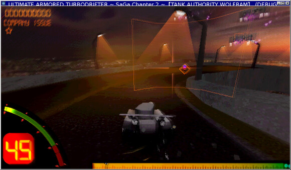ULTIMATE ARMORED TURBODRIFTER ~ SaGa Chapter 2 ~【TANK AUTHORITY WOLFRAM】 screenshot 3