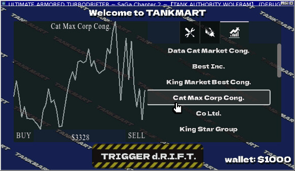 ULTIMATE ARMORED TURBODRIFTER ~ SaGa Chapter 2 ~【TANK AUTHORITY WOLFRAM】 screenshot 6
