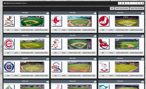 Digital Diamond Baseball V12 screenshot 3