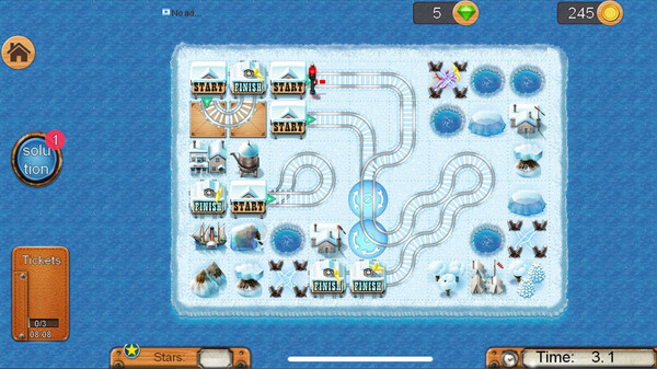 Rail Maze 2 screenshot 2