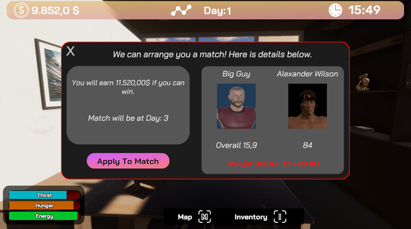 Road To Champion: Boxing Simulator screenshot 2
