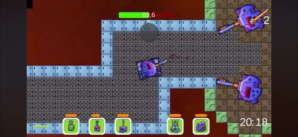 Cosmic Tankinator screenshot 1