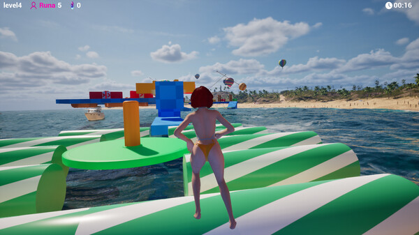 Beauty Girl Chronicles: Island Obstacle Challenge screenshot 3