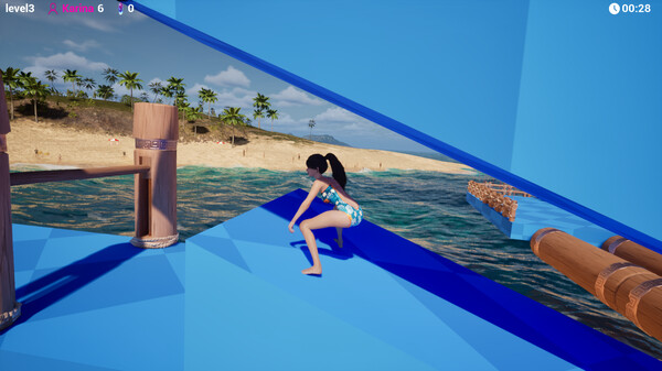Beauty Girl Chronicles: Island Obstacle Challenge screenshot 8