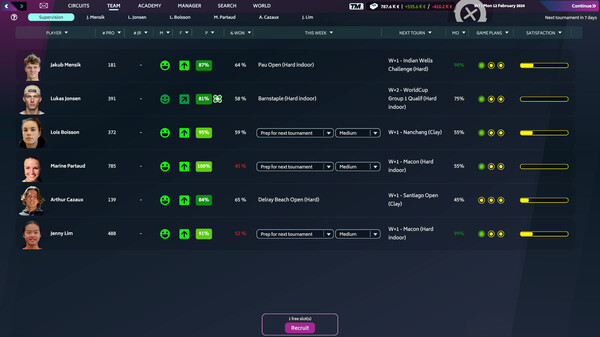 Tennis Manager 2024 screenshot 10