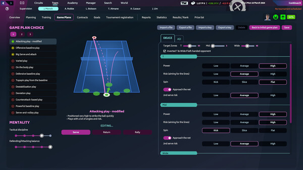 Tennis Manager 2024 screenshot 5