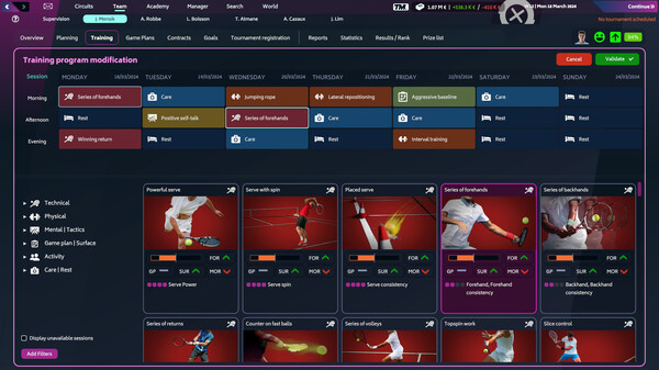 Tennis Manager 2024 screenshot 4