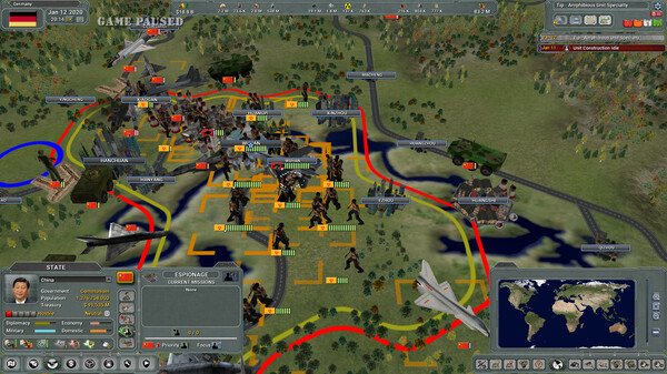 Supreme Ruler Global Outbreak screenshot 1