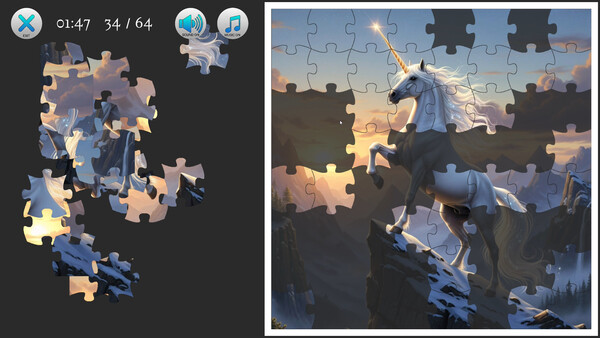 Fantasy Creature Jigsaws screenshot 1