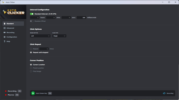 Auto Clicker screenshot 1