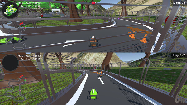 Booster Racers screenshot 1