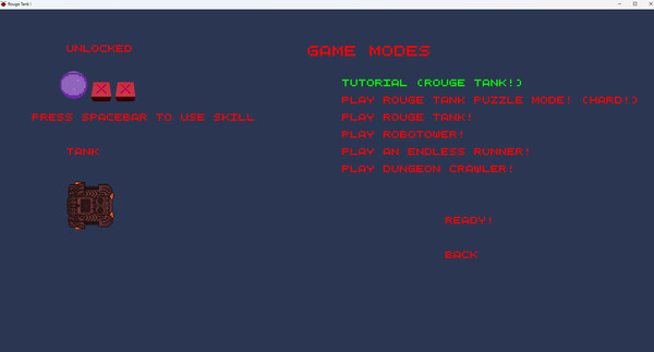 Rouge Tank screenshot 2