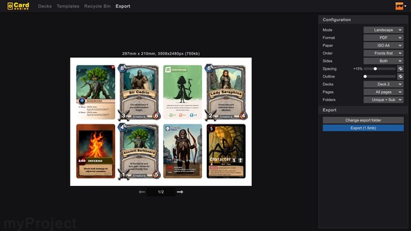 Card Engine screenshot 3