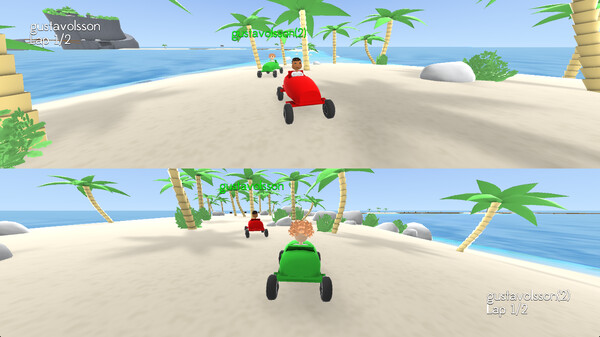 Seaside Racing screenshot 1