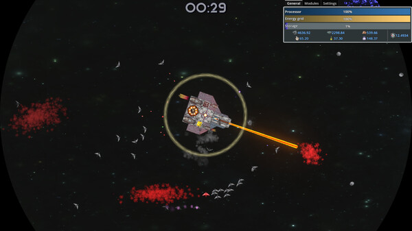 Lonely tiny spaceship screenshot 1