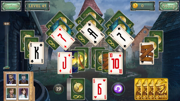 Detective Secrets Solitaire. The Curse of the Village screenshot 2