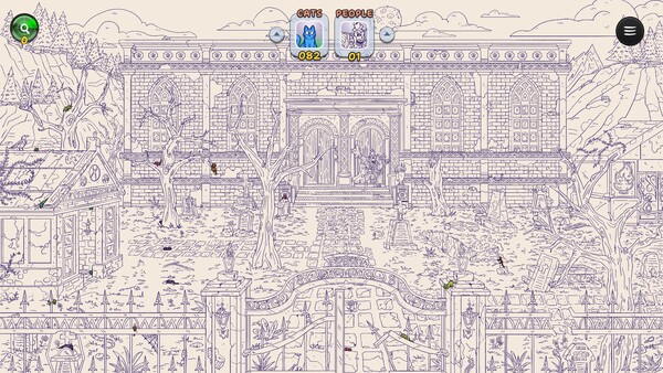 Hidden Cats in Spooky Village screenshot 10