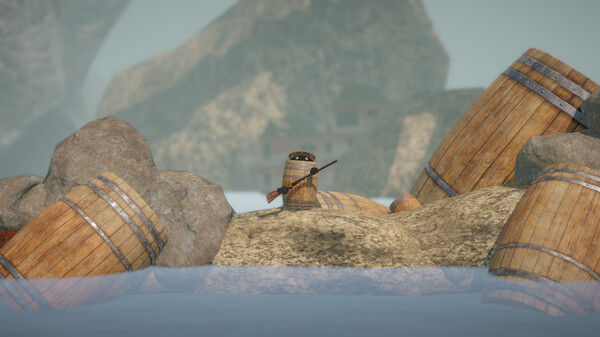 Climbing In Barrel With Double-Barrel screenshot 1