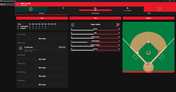 Baseball Legacy Manager 24 screenshot 3