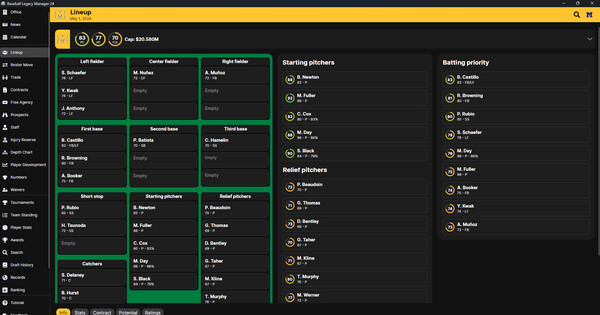 Baseball Legacy Manager 24 screenshot 2