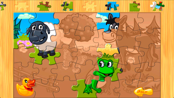 Animal Farm Jigsaw Games for Toddlers, Babys and Kids screenshot 10