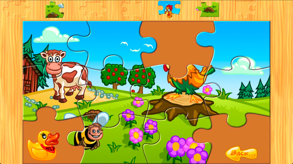 Animal Farm Jigsaw Games for Toddlers, Babys and Kids screenshot 6