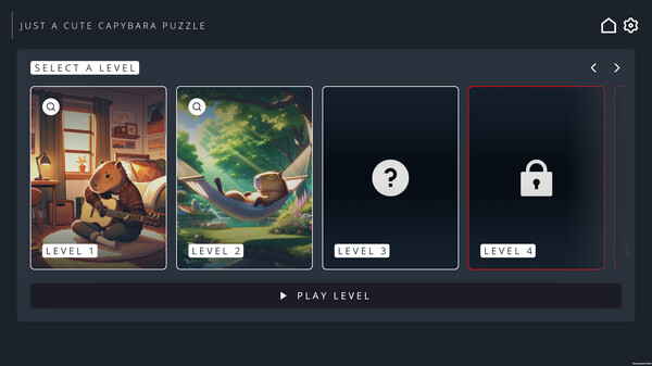 Just a Cute Capybara Puzzle screenshot 6