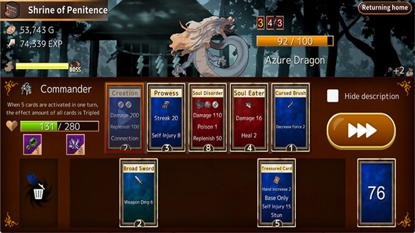 Cursed Labyrinth Redux screenshot 1