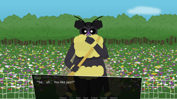Lovebugz: An Anthro Insect Dating Sim screenshot 2