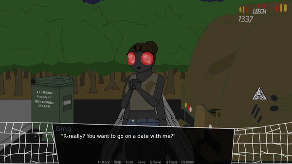 Lovebugz: An Anthro Insect Dating Sim screenshot 1