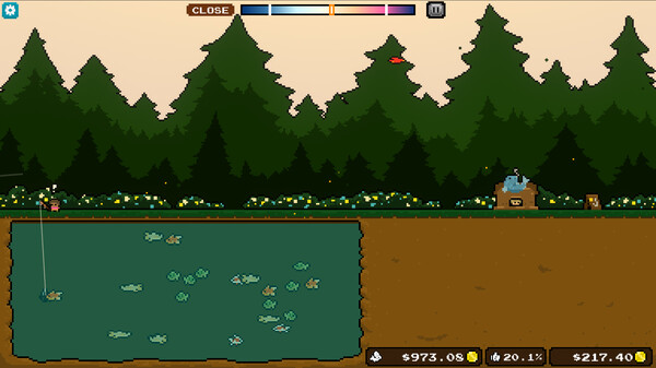 Pocket Idler: Fishing Pond screenshot 2